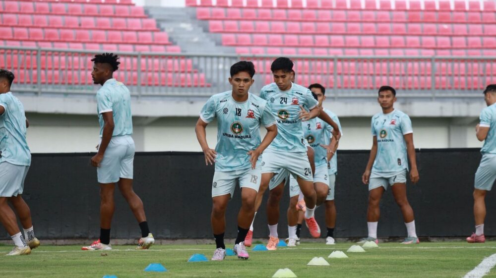 Ambisi Bangkit saat Lawan PSIM, Madura United Siap Persembahkan Kado Manis untuk Suporter