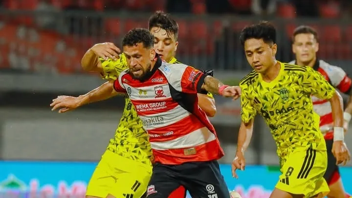 Comeback atas PSIM, Madura United Menang Tiga Kali Beruntun